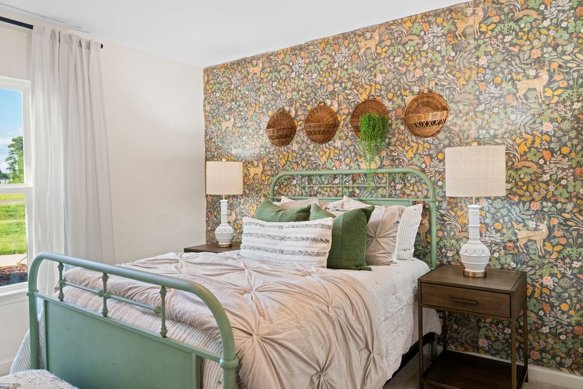 Spacious secondary bedrooms