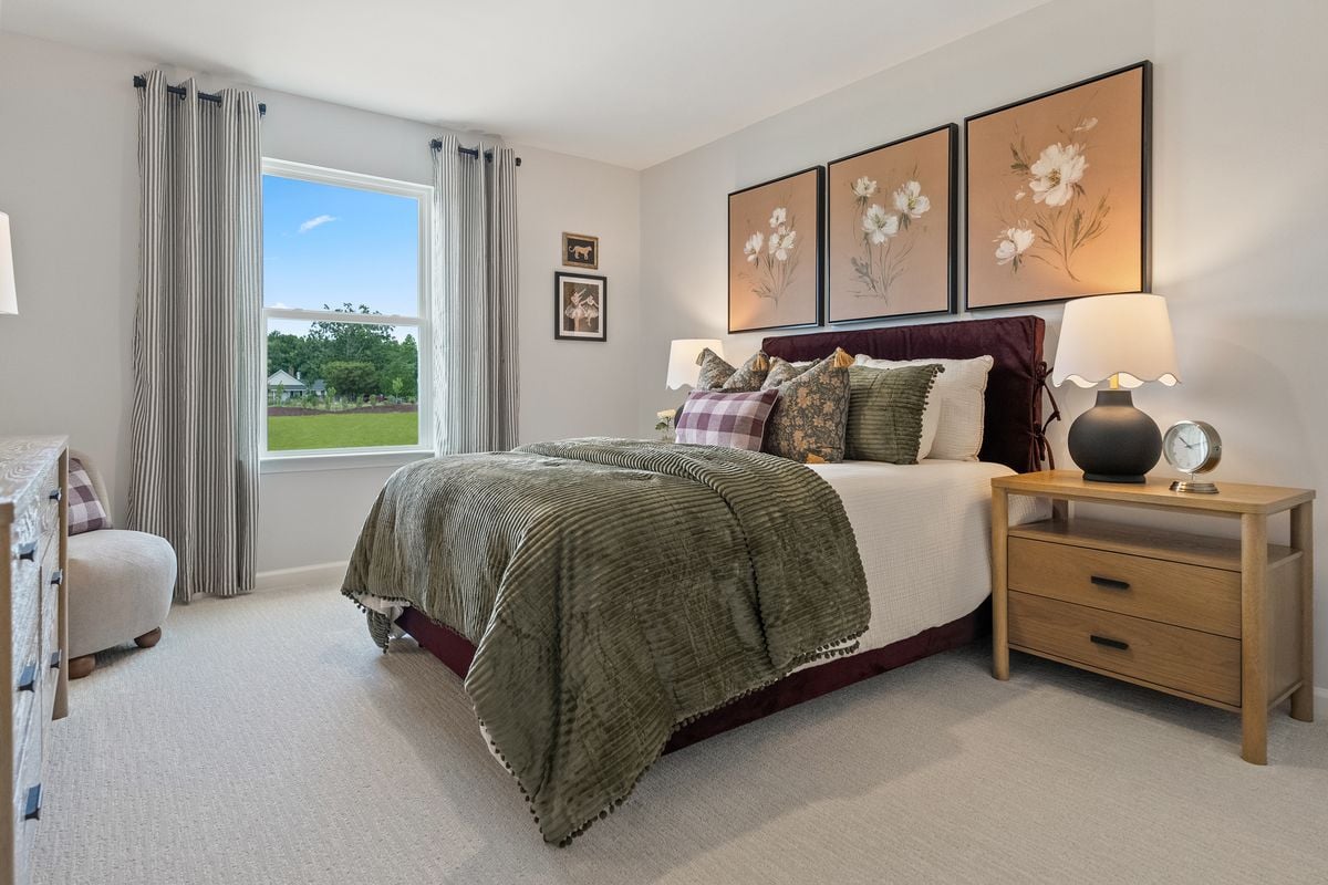 Spacious secondary bedrooms