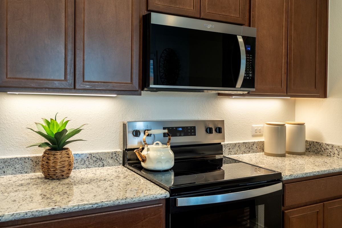 Stainless steel appliances