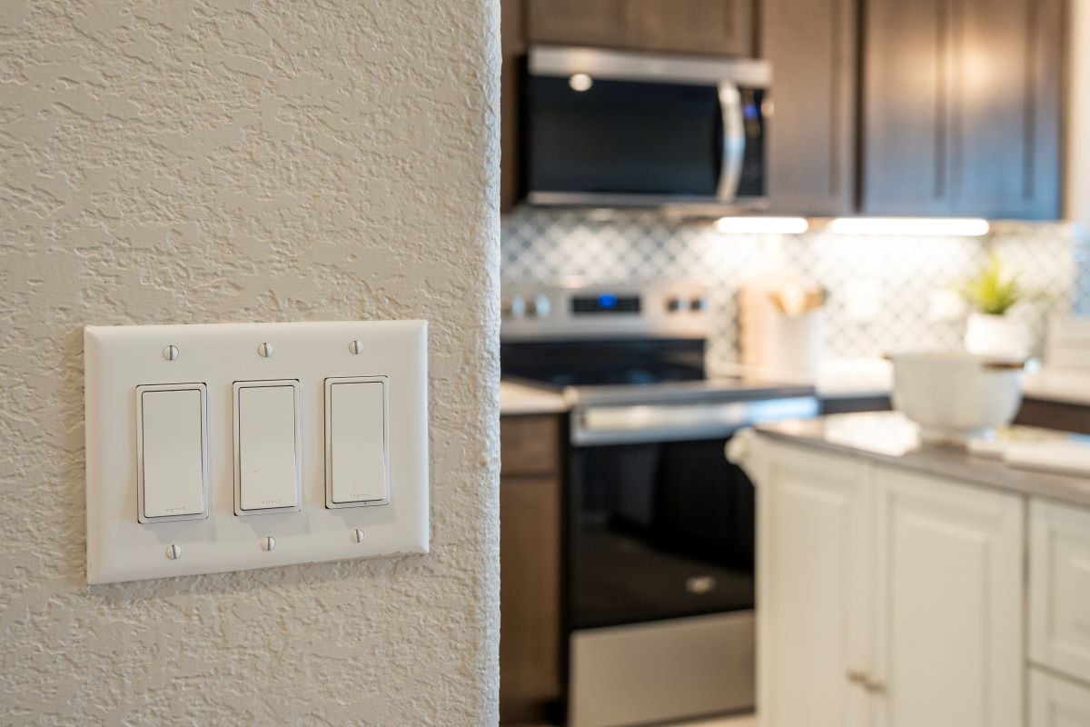 Rocker light switches