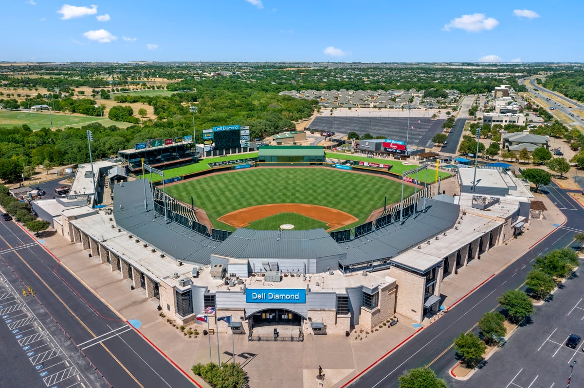 Close to the Dell Diamond