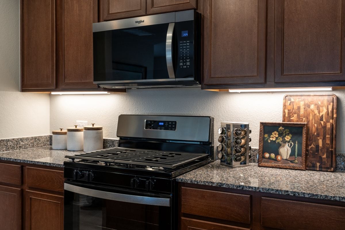 Stainless steel appliances