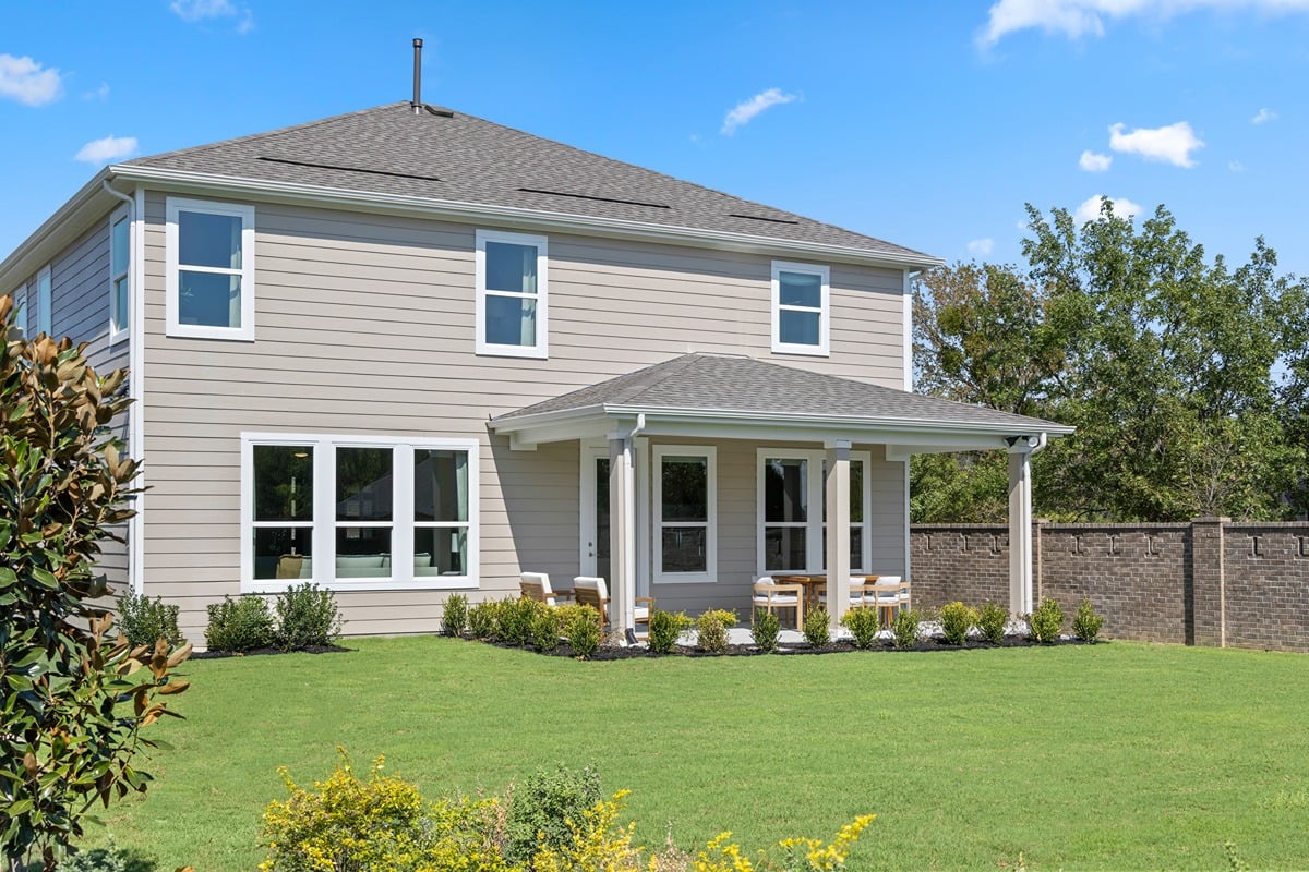 Extended covered patio