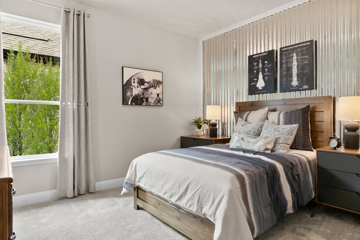 Spacious secondary bedroom