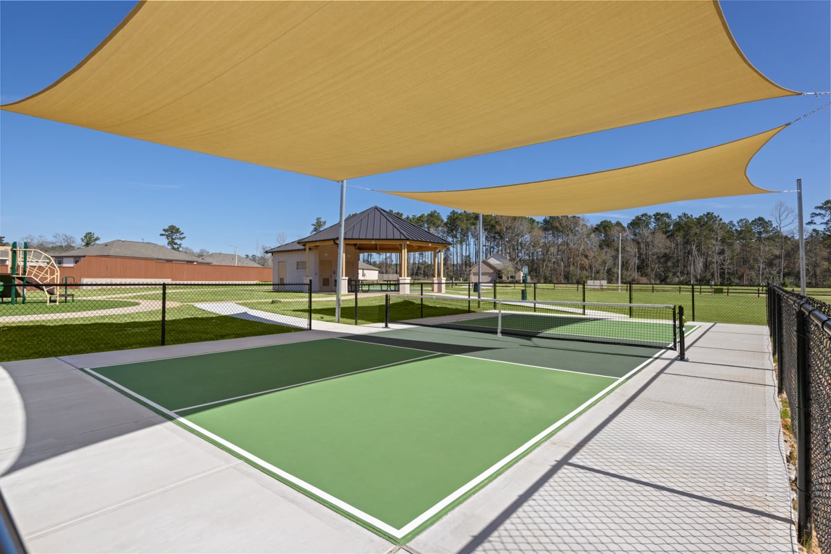 Community pickleball court
