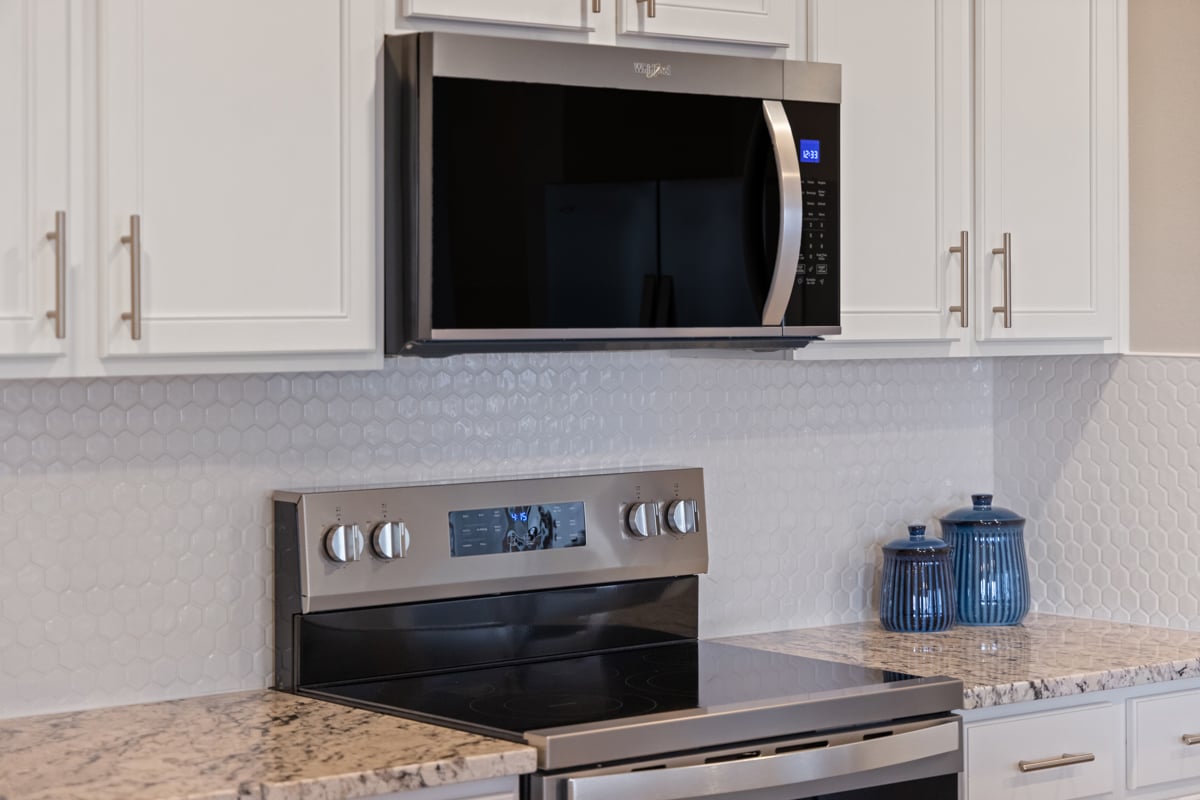 Stainless steel appliances