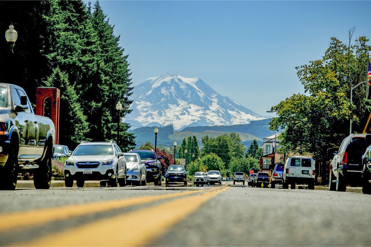 Views of Mount Rainier