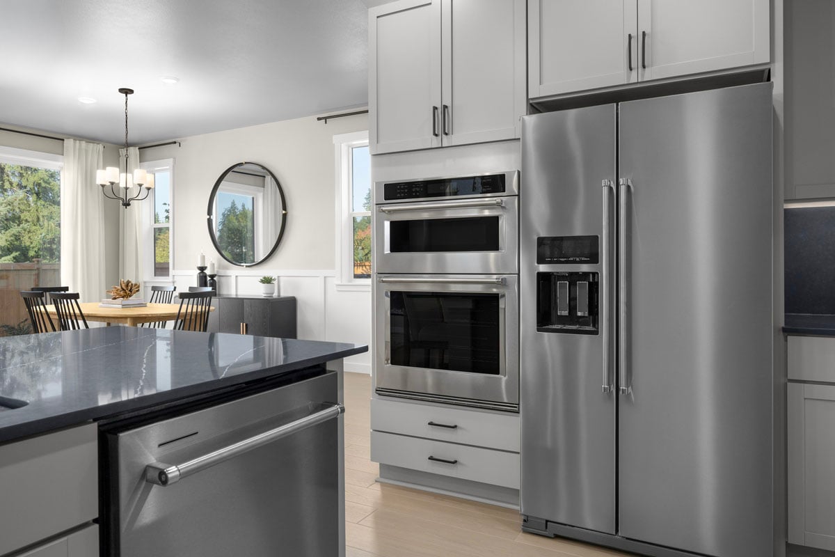 Stainless steel appliances