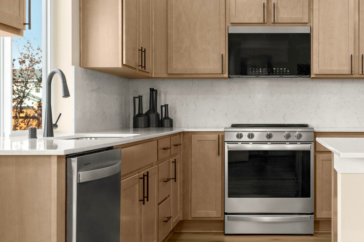 Stainless steel appliances