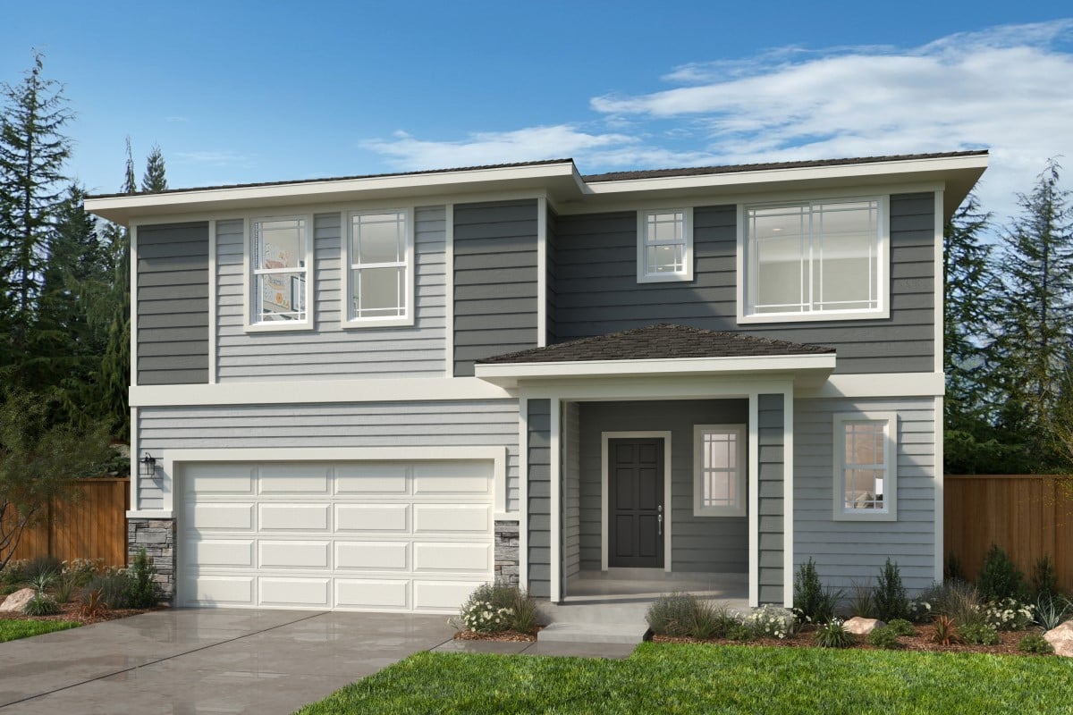 Exterior C with optional masonry