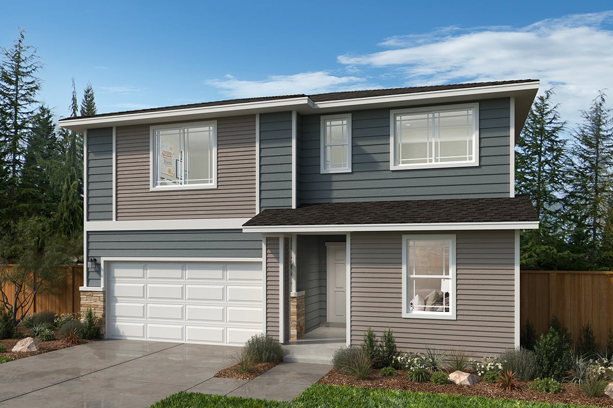 Exterior C with optional masonry