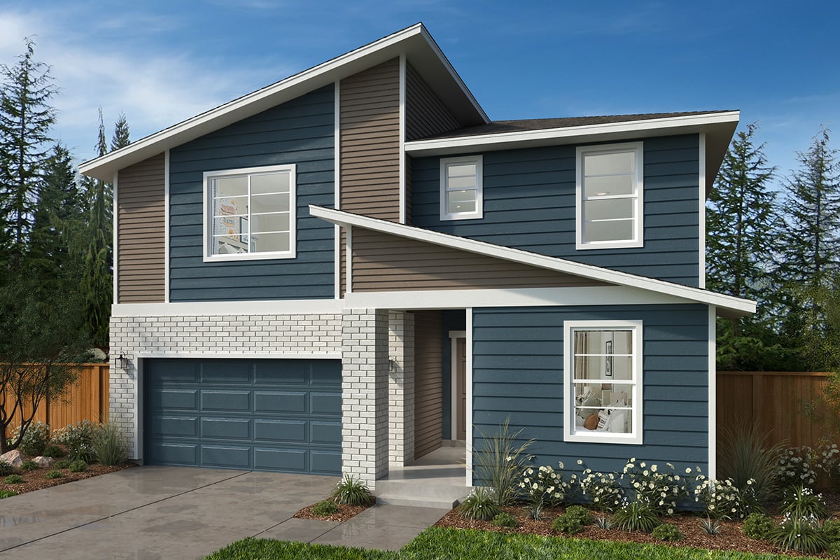 Exterior D with optional masonry