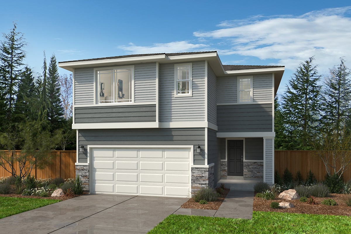 Exterior C with optional masonry