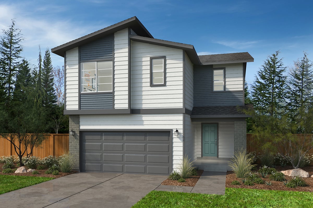 Exterior D with optional masonry