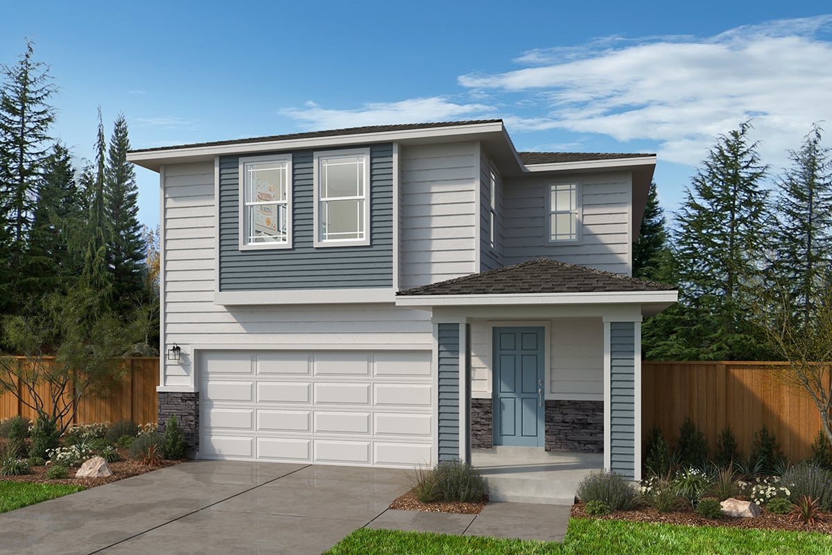 Exterior C with optional masonry