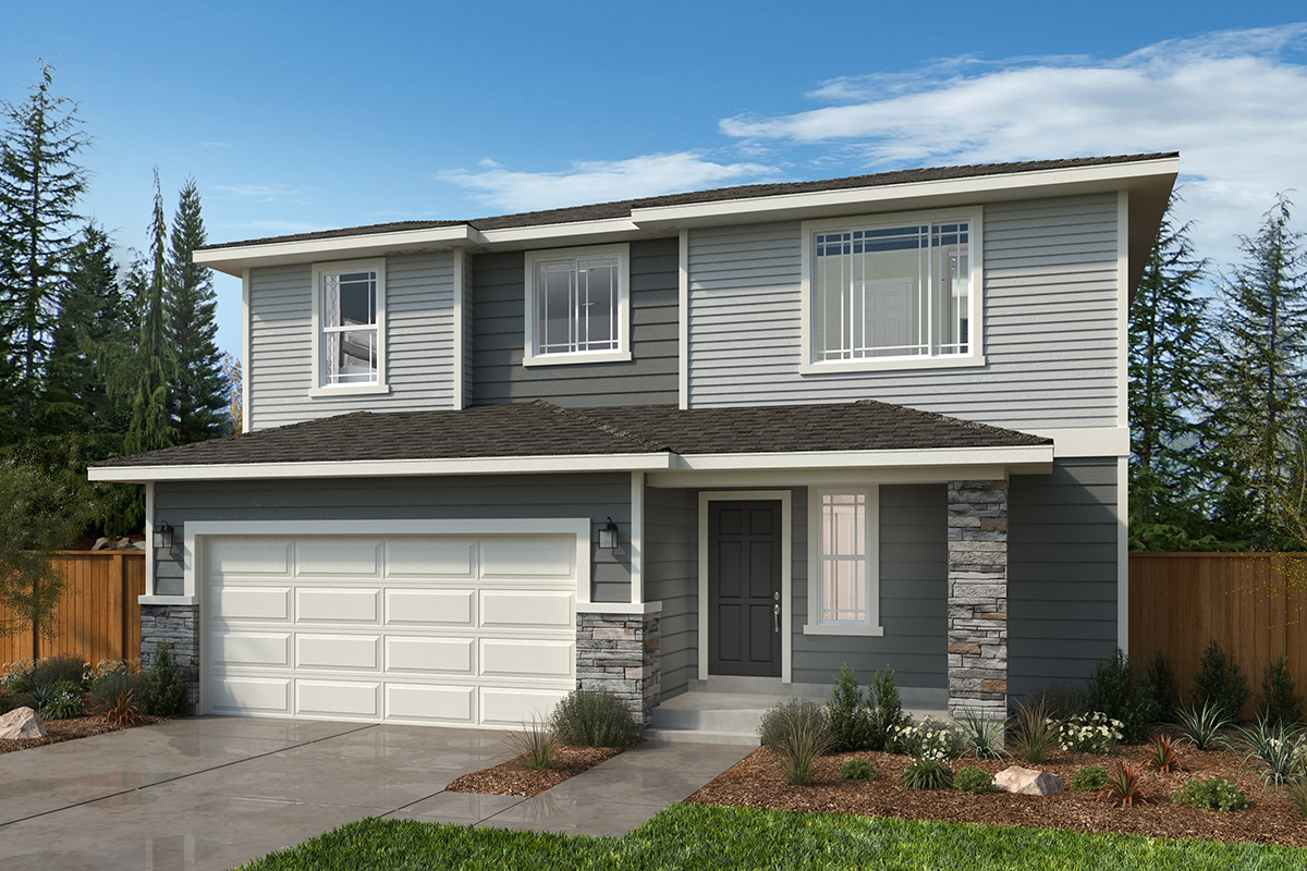 Exterior C with optional masonry