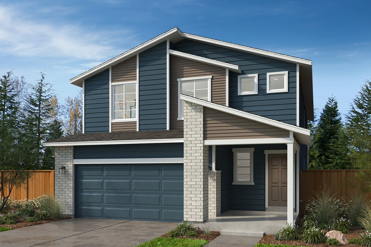 Exterior D with optional masonry