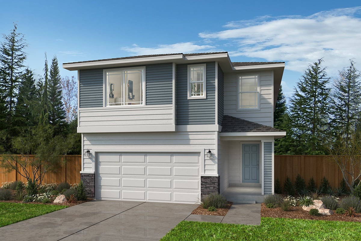 Exterior C with optional masonry