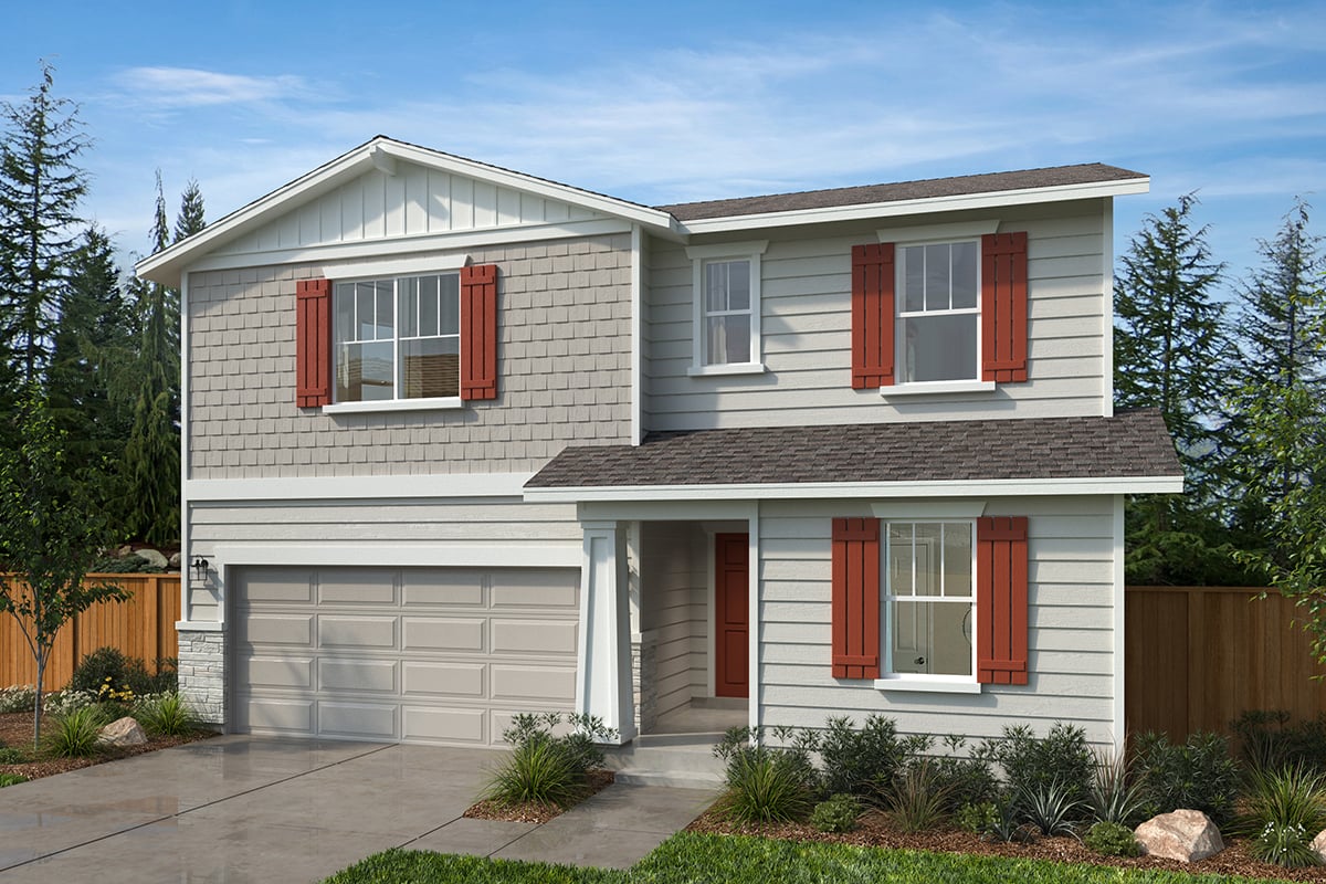 Exterior B with optional masonry