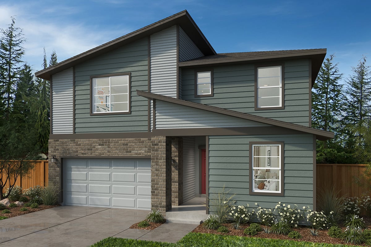 Exterior D with optional masonry