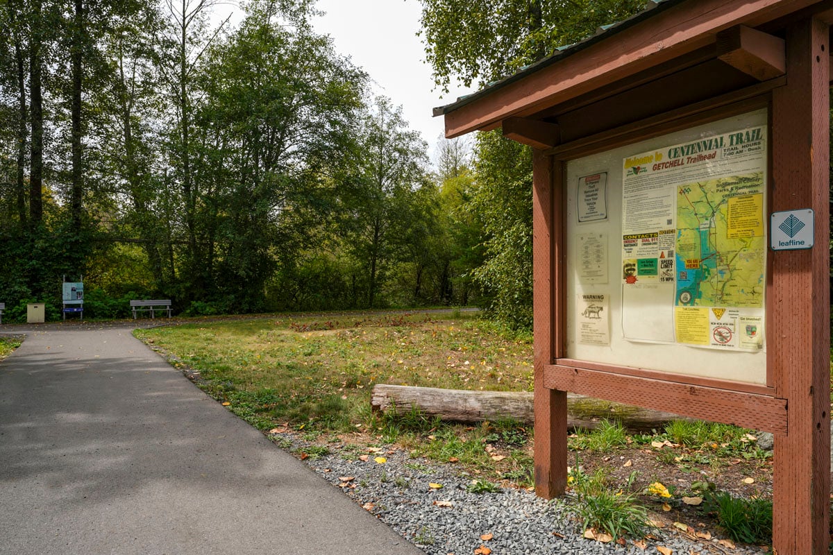 Only 7 minutes to Centennial Trail