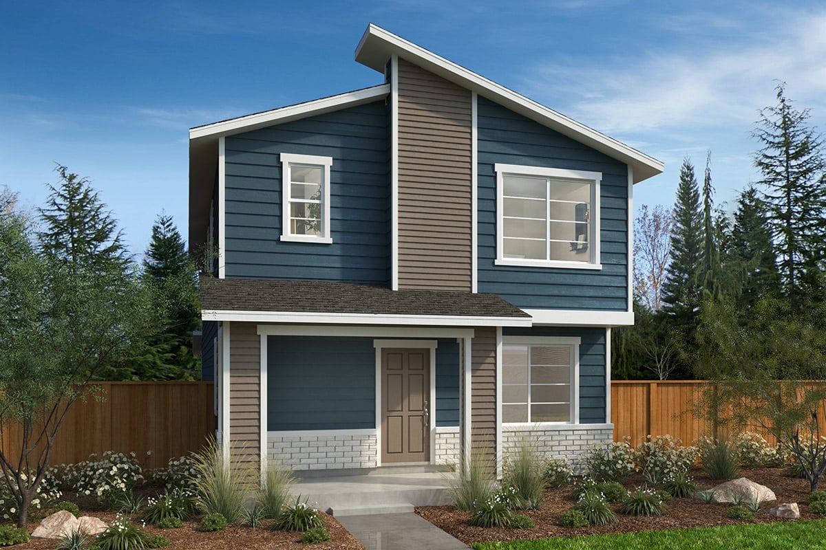 Exterior D with optional masonry