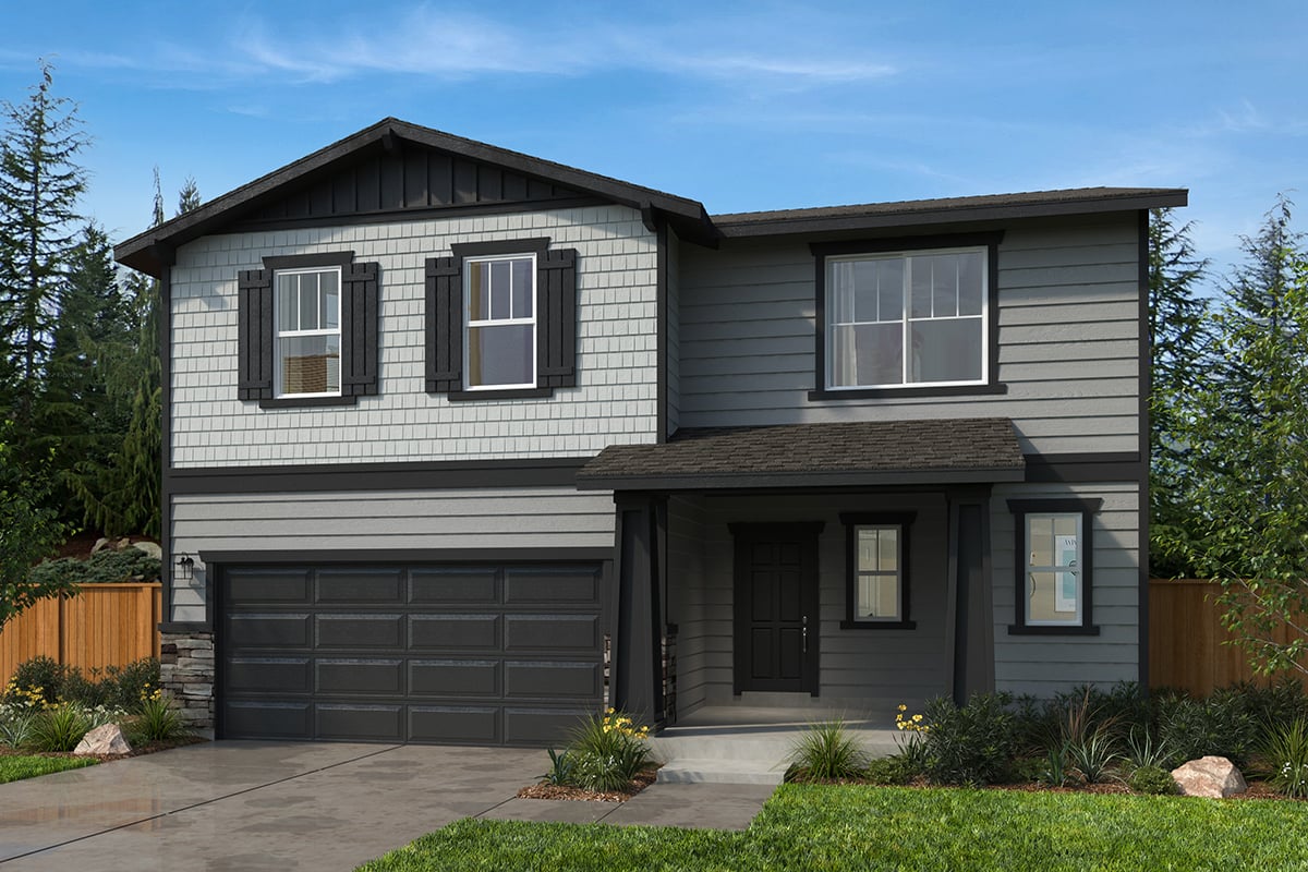 Exterior B with optional masonry