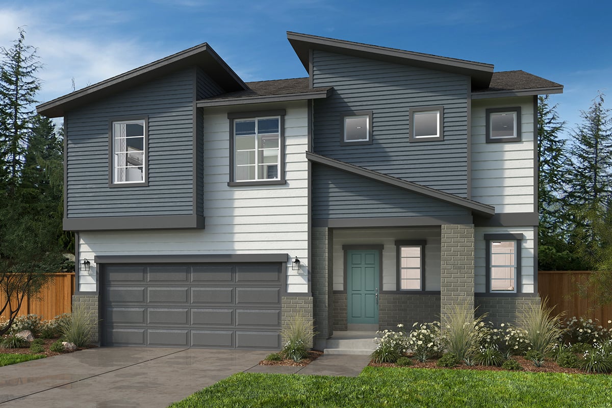 Exterior D with optional masonry