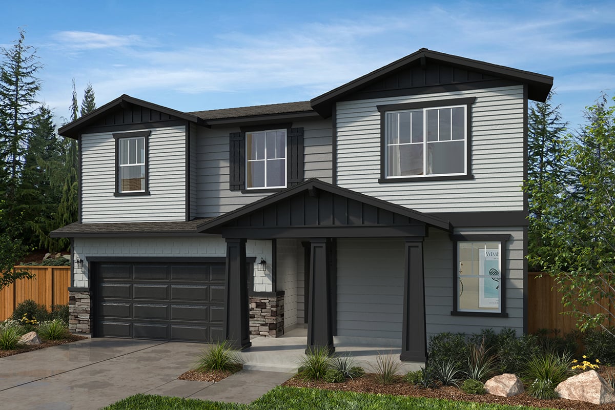 Exterior B with optional masonry