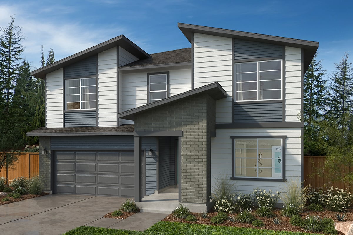 Exterior D with optional masonry