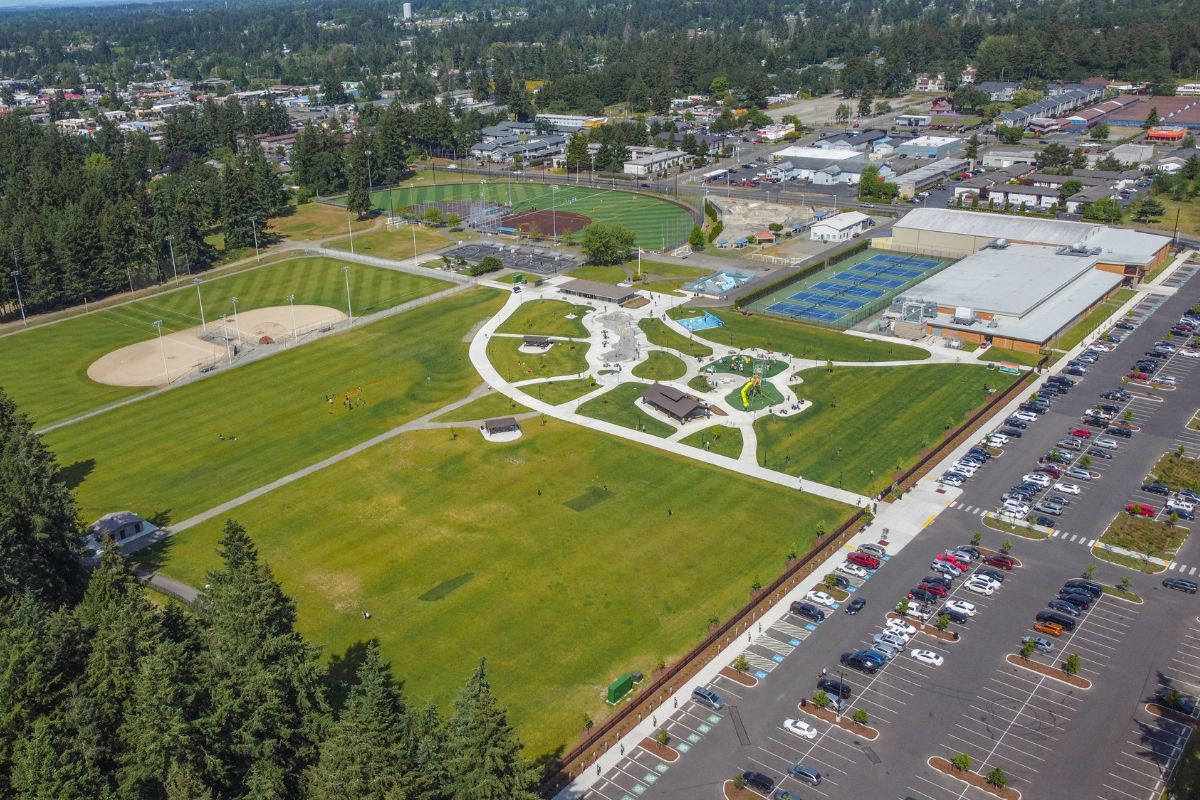 Near Spanaway Regional Park