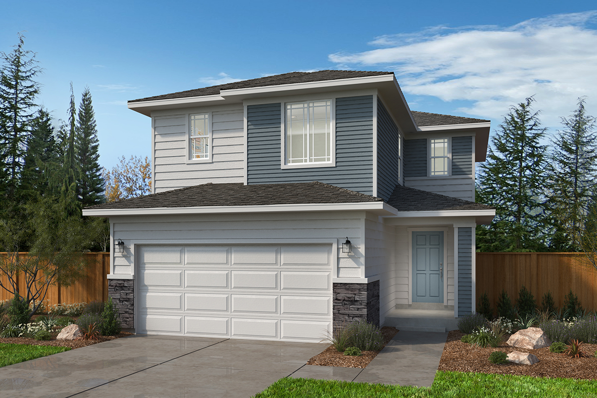 Exterior C with optional masonry