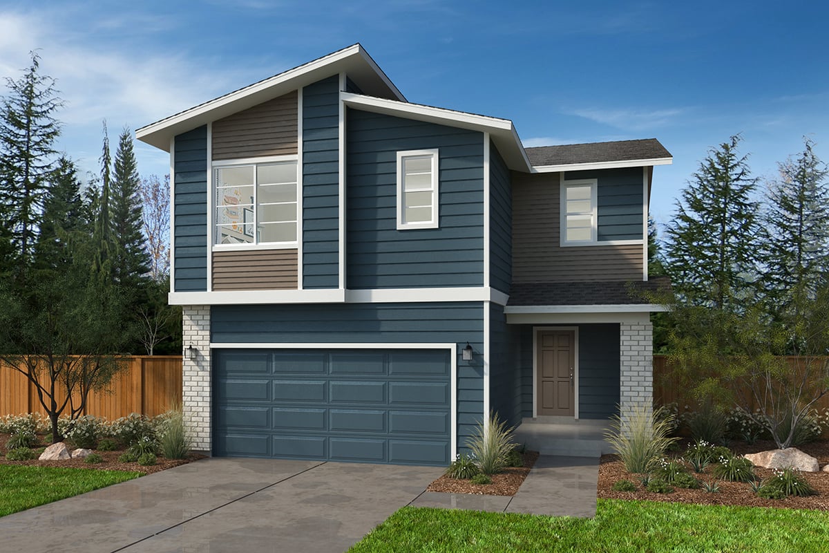 Exterior D with optional masonry