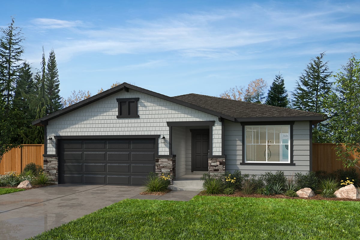 Exterior B with optional masonry