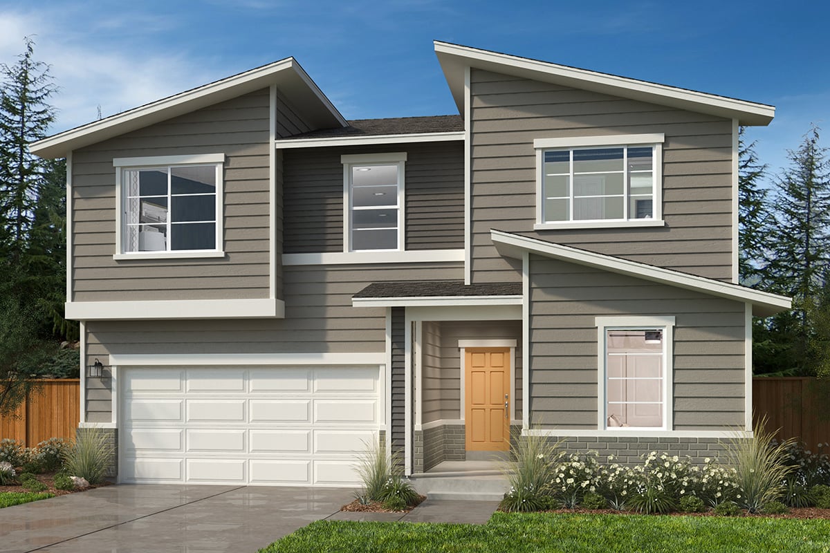 Exterior D with optional masonry